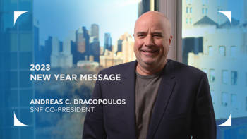 2023 New Year Message Andreas C. Dracopoulos Stavros Niarchos Co-President